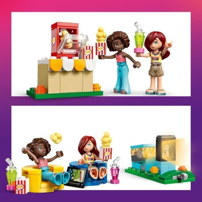 LEGO 42642 Set de Construcción LEGO Friends Amistad Noche de Cine con Proyector, Máquina de Palomitas y Figuras para Niñas +6 Años 3
