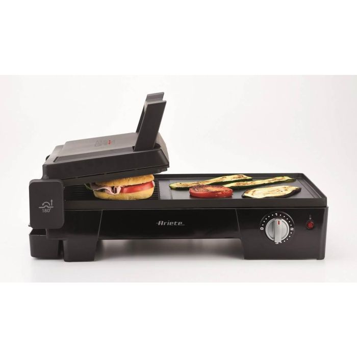 Ariete 1916 Multi Grill Eléctrico 3 en 1, Plancha y Parrilla con Placas Antiadherentes 4 Ariete 1916 Multi Grill Eléctrico 3 en 1, Plancha y Parrilla con Placas Antiadherentes 4