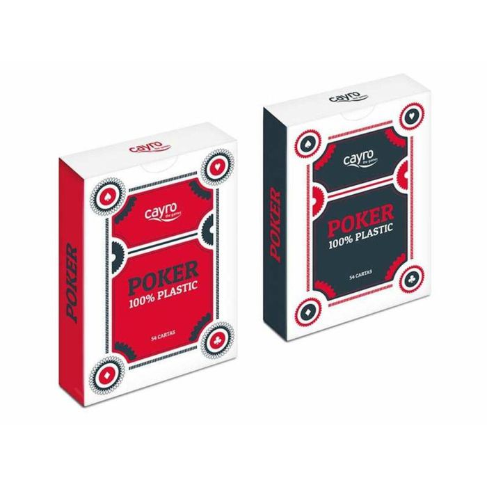Baraja cartas poker 100% plástico Baraja cartas poker 100% plástico