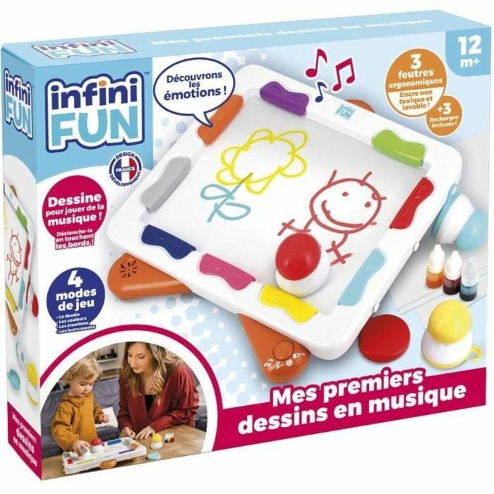 Infini Fun AAAAL87443 Mis Primeros Dibujos en Música, Juego Educativo Interactivo para Niños con 4 Modos de Juego 5