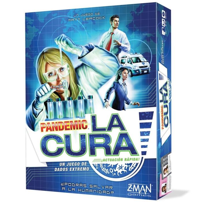 Juego Mesa Pandemic La Cura Pegi Juego Mesa Pandemic La Cura Pegi