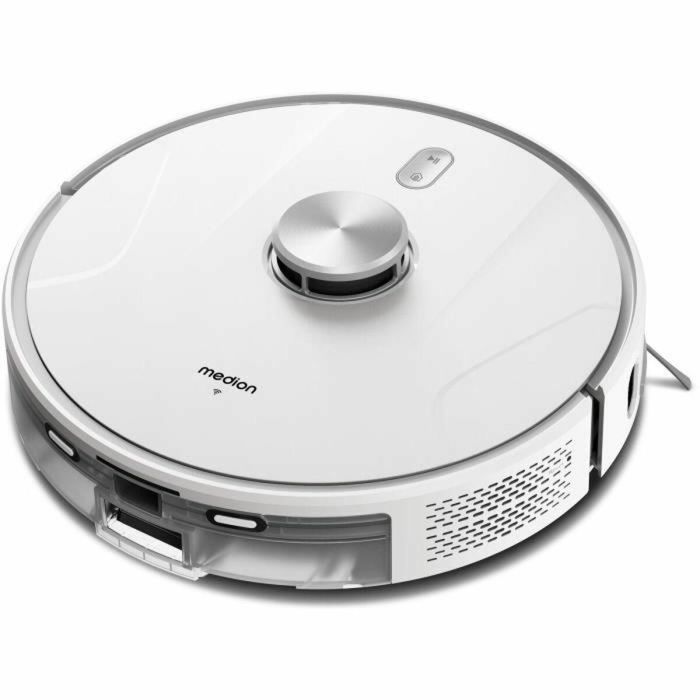 Medion MED4061275230031 X41 SW+ Robot Aspirador con Estación de Vaciado, Potente Aspiración 8000 Pa, 200 min, Navegación Láser 5