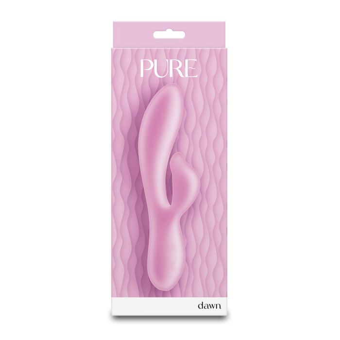 Vibrador Doble Estimulación NS Novelties Pure Dawn Rosa 1