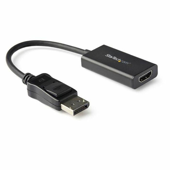 Adaptador DisplayPort a HDMI Startech DP2HD4K60H Negro Adaptador DisplayPort a HDMI Startech DP2HD4K60H Negro