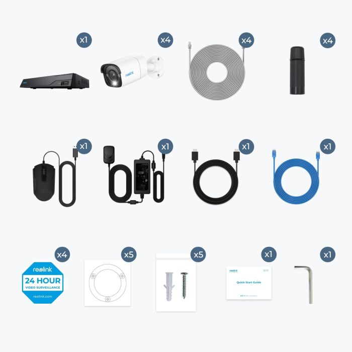 Reolink NVS8-8MB4 PoE System 3
