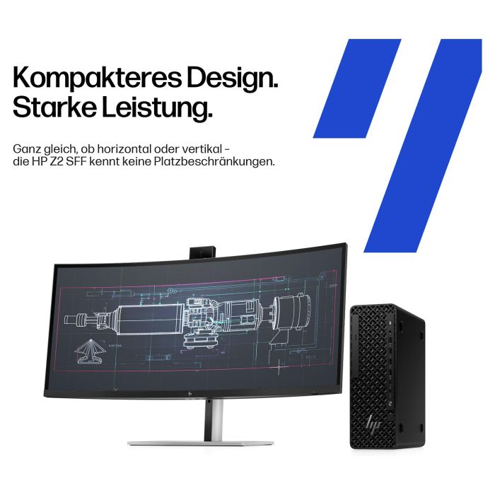 HP U7265K Z2 SFF G1i PC de Alemania con 32GB de RAM y 1TB de Almacenamiento 9