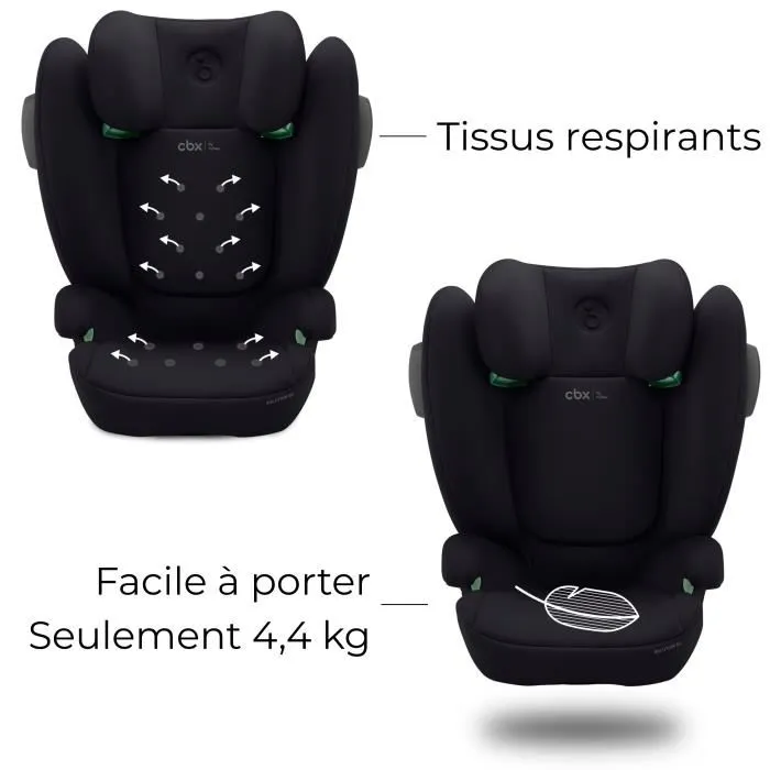 Cbx By Cybex Silla de coche SOLUTION B3 I-FIX Grupo 2/3 3 a 12 años Negro | CYB1692751984062 Cbx By Cybex Silla de coche SOLUTION B3 I-FIX Grupo 2/3 3 a 12 años Negro | CYB1692751984062