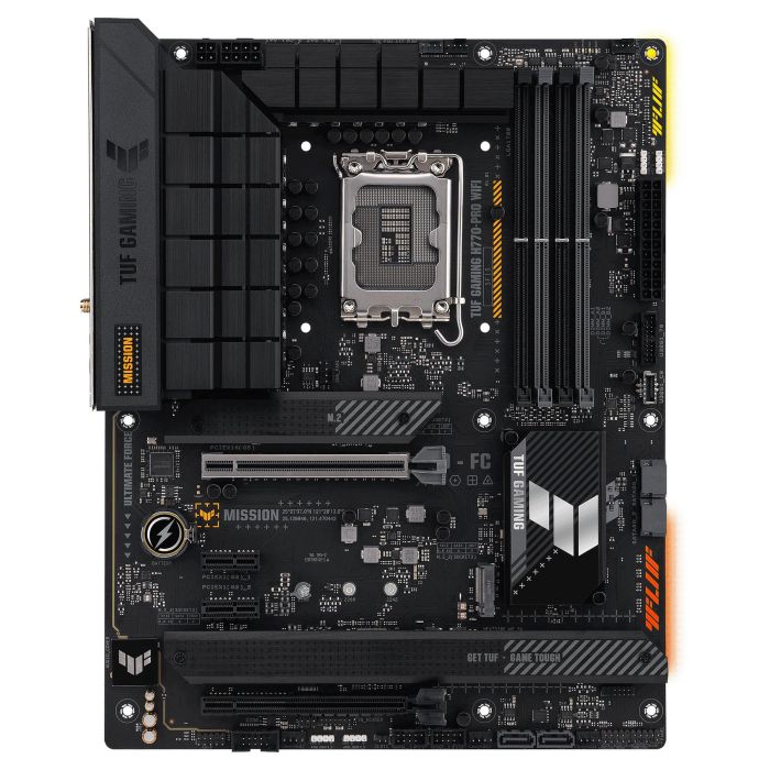 ASUS TUF GAMING H770-PRO WiFi Placa Base Socket LGA 1700 DDR5 ATX con WiFi y Ethernet 2.5 Gigabit 1 ASUS TUF GAMING H770-PRO WiFi Placa Base Socket LGA 1700 DDR5 ATX con WiFi y Ethernet 2.5 Gigabit 1