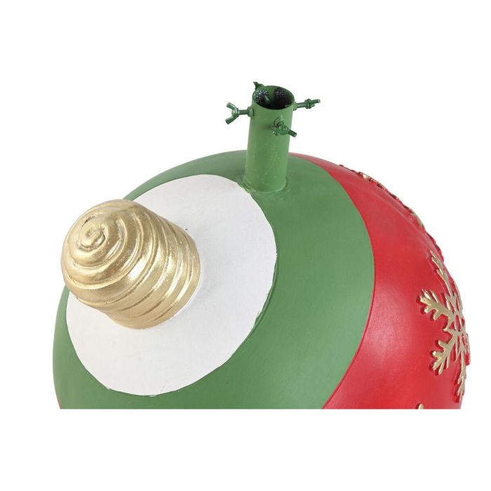 DKD Home Decor Base Árbol Navidad Tradicional Magnesia Multicolor 41x41x48 cm, para troncos de 3.5x13 cm 2