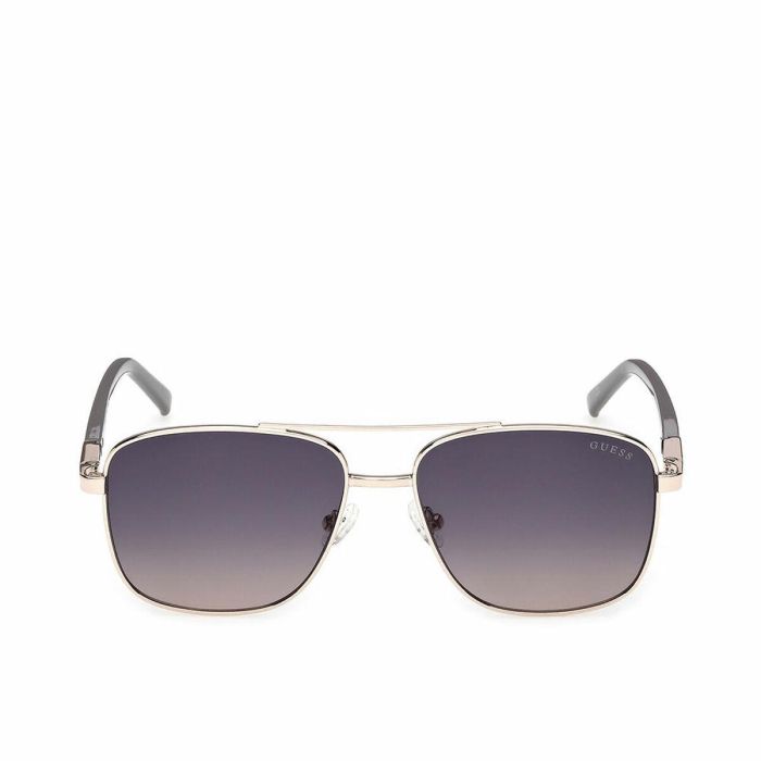 Guess Gafas GU3040 28B Gafas de Sol Unisex Aviador - Montura Metal, Cristales 54 mm, Patillas 140 mm
