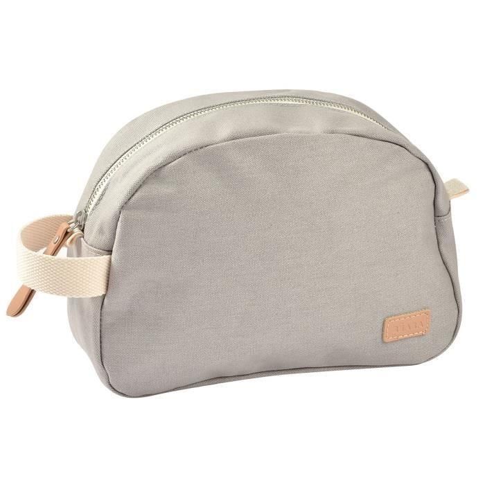 Beaba BEA3384349403089 Neceser para Bebé de Lona Gris Perla Beaba BEA3384349403089 Neceser para Bebé de Lona Gris Perla
