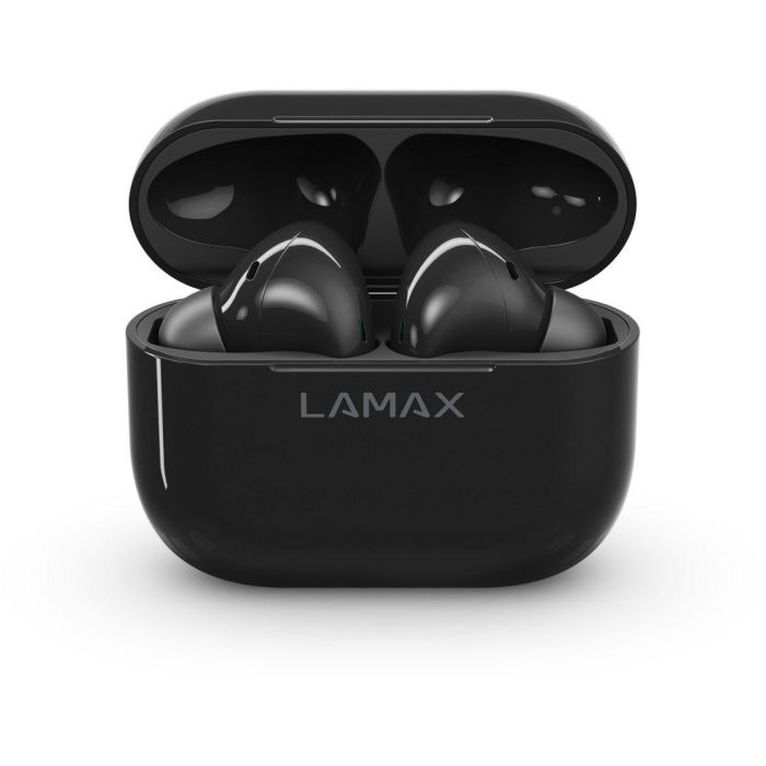 LAMAX In-Ear Clips1 black BT 5.3 Akku 35 Std. retail 4