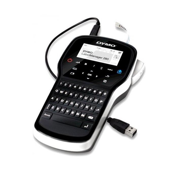 Dymo Label Manager Lm280 - Rotuladora Electrónica, Teclado Qwerty, 12 mm