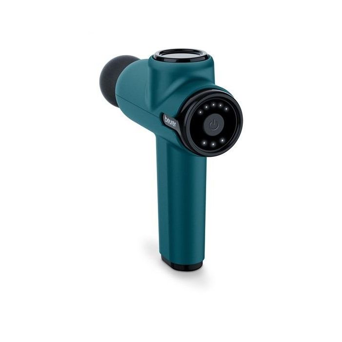 Beurer MG-99 Pistola de Masaje Muscular Potente con 5 Niveles de Intensidad y 4 Accesorios para Relajación Profunda 1