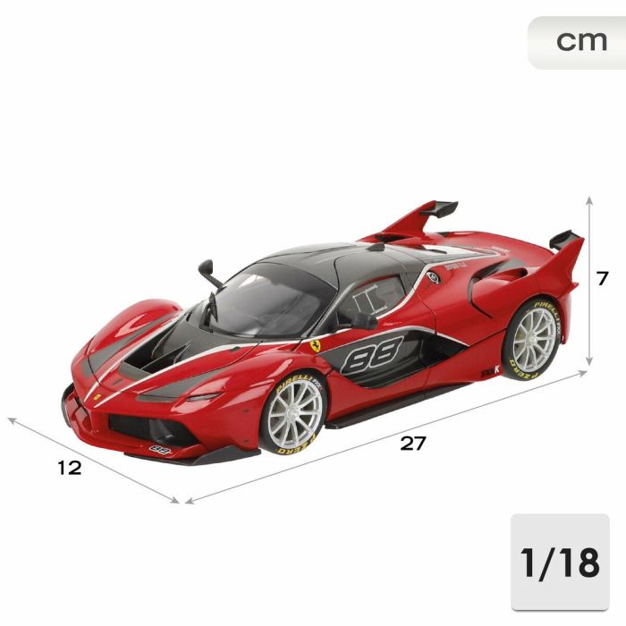 Coche Bburago Ferrari FXX K #88 1:18 3
