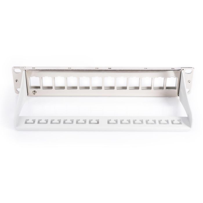 Digitus Patchpanel 12-Port Modular Gris Montaje en Bastidor 1U 2