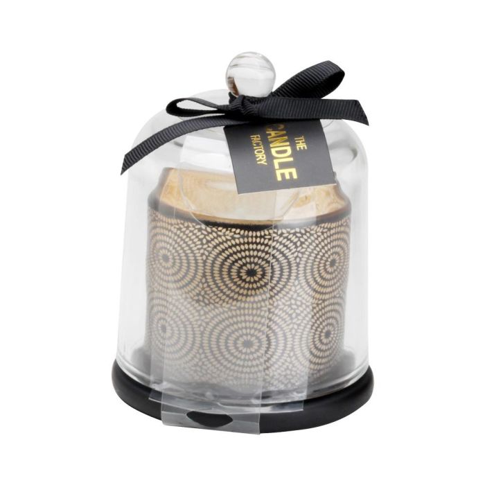 The Candle Factory Vela con Campana de Cristal, Altura 11 cm 1