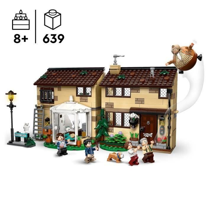 LEGO 76451 Harry Potter Privet Drive: Visita de la tía Marge - Juego de Construcción para Niños 8+ años 1