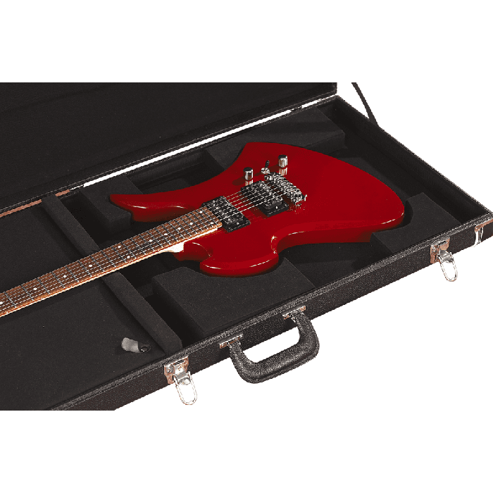 Gator Estuche Guitarra Eléctrica Flying V/Explorer GW Deluxe Negro 6 Gator Estuche Guitarra Eléctrica Flying V/Explorer GW Deluxe Negro 6