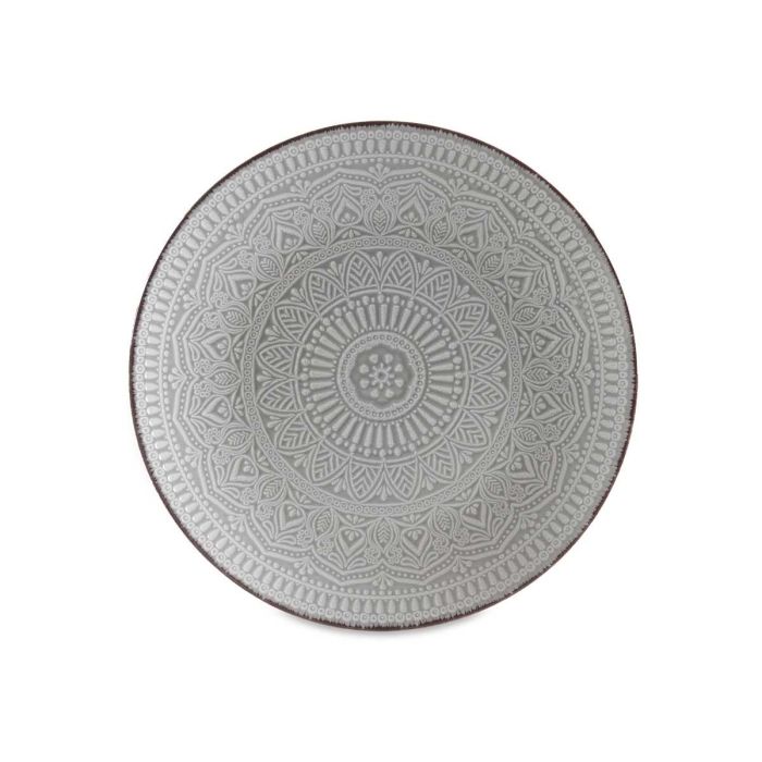 Plato Relieve Llano Gris 27Cm Vessia (24 Unidades) 1 Plato Relieve Llano Gris 27Cm Vessia (24 Unidades) 1