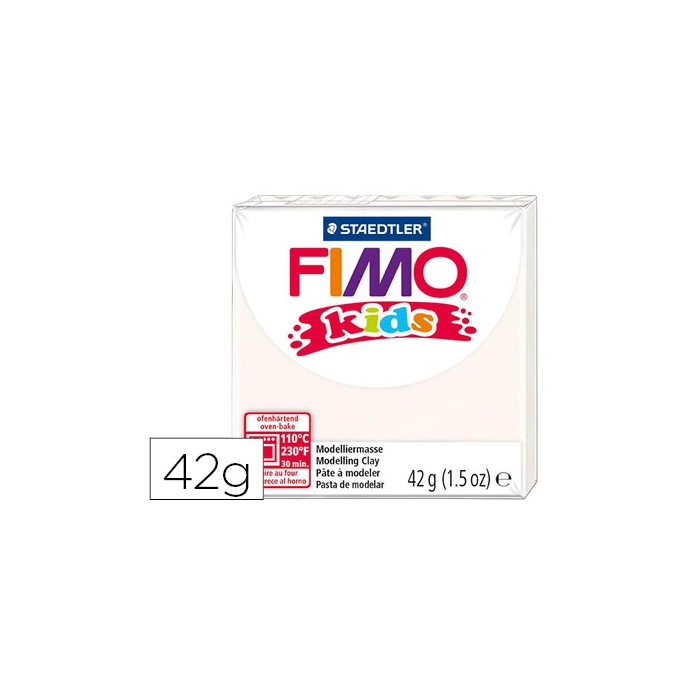Staedtler Fimo Kids Pasta de modelar 42 gr Blanco 0 Staedtler Fimo Kids Pasta de modelar 42 gr Blanco 0