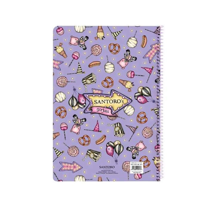 Libreta folio 80 h. tapas duras gorjuss™ fairground "first prize" 21,5x31x1cm 1 Libreta folio 80 h. tapas duras gorjuss™ fairground "first prize" 21,5x31x1cm 1