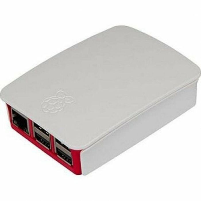 Caja para Raspberry Pi RASPBERRY PI 1876751 Blanco Rojo 1