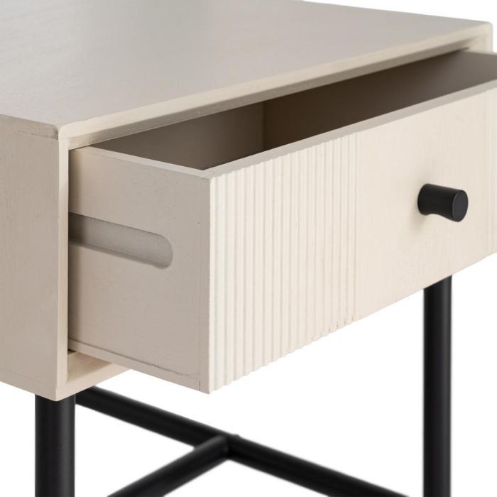 Mesita Crema Dm Dormitorio 40 X 40 X 49,50 cm