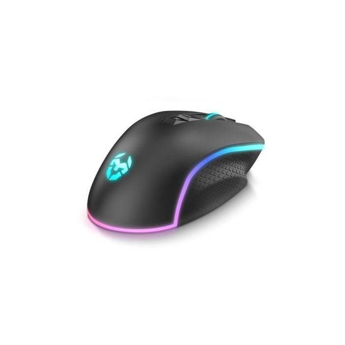Krom NXKROMKEOS Ratón Gaming Keos RGB Óptico, Sensor de Precisión 6400 DPI, 7 Botones Programables con Software, Diseño Ergonómico 1 Krom NXKROMKEOS Ratón Gaming Keos RGB Óptico, Sensor de Precisión 6400 DPI, 7 Botones Programables con Software, Diseño Ergonómico 1