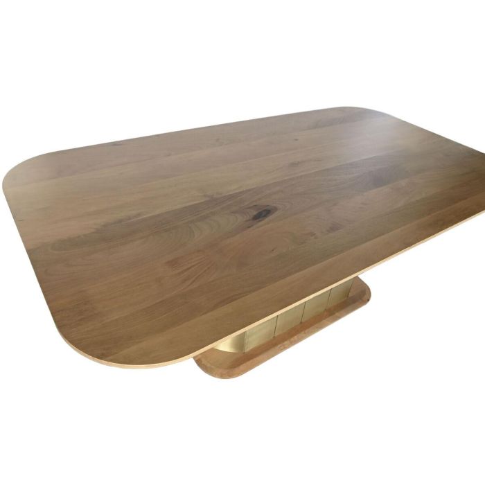 Mesa Comedor Glam DKD Home Decor Dorado 110 x 76 x 210 cm 5 Mesa Comedor Glam DKD Home Decor Dorado 110 x 76 x 210 cm 5