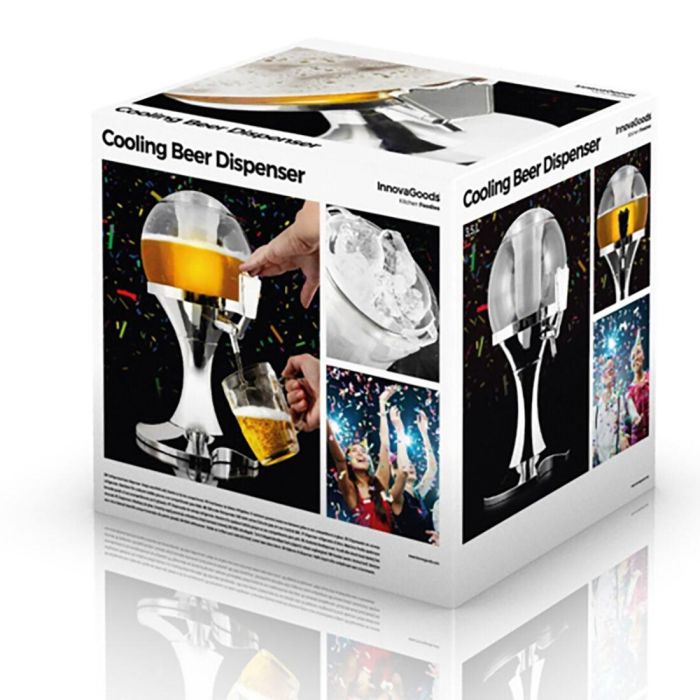 Dispensador de Cerveza Refrigerante Ball InnovaGoods 1 Dispensador de Cerveza Refrigerante Ball InnovaGoods 1