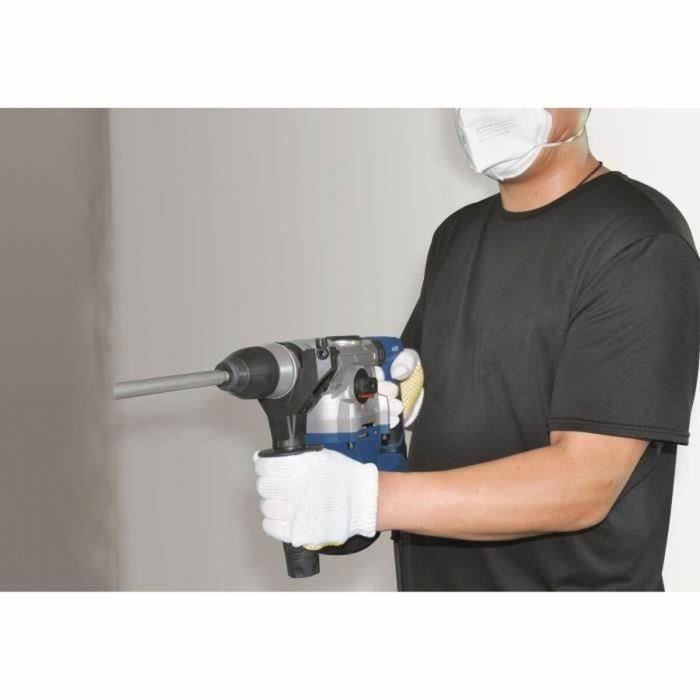 Scheppach DH1300Plus Perforadora de 4 Funciones, 1250 W, 5 J, SDS-Plus, Sistema Antivibración 4