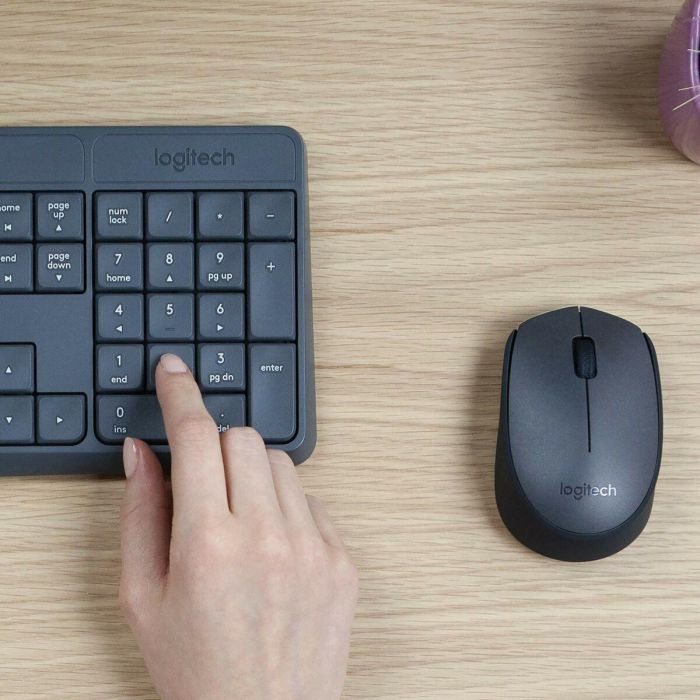 Logitech MK235 Teclado y Mouse Wireless Portugués - Duración de Pilas Prolongada, Tecnología Inalámbrica Fiable 19 Logitech MK235 Teclado y Mouse Wireless Portugués - Duración de Pilas Prolongada, Tecnología Inalámbrica Fiable 19