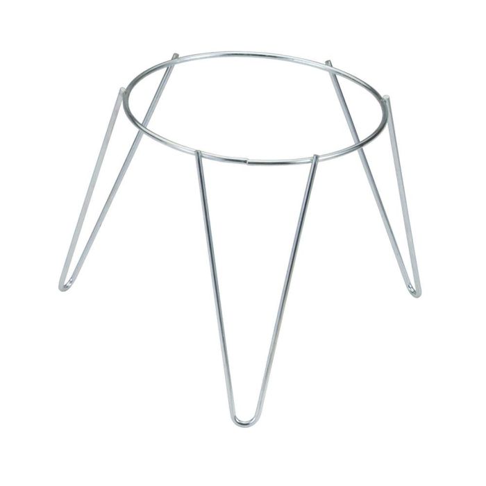 Soporte para macetero con pie zincado 20cm sv03070 sauvic