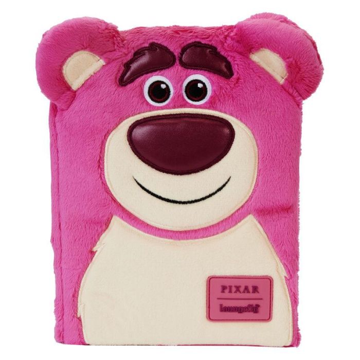 Loungefly Cuaderno peluche Lotso Toy Story Disney 15x20cm piel vegana perfumado
