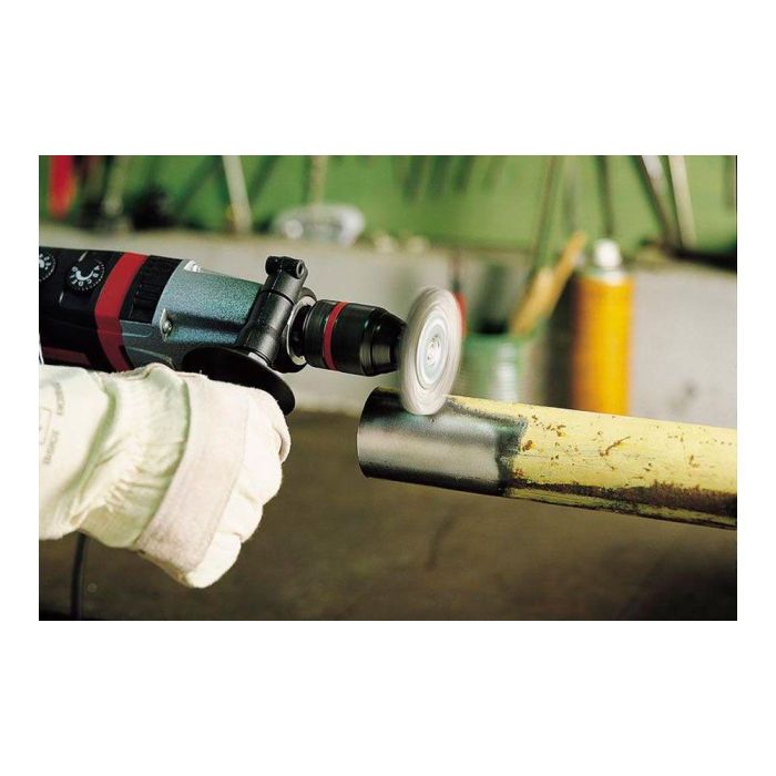 Wolfcraft Cepillo Disco Alambre Acero Ø75 x 16 mm Vástago Hexagonal 6.35 mm (1/4") 2