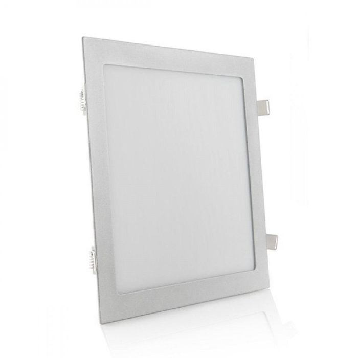 Placa LED 25W 2500Lm 6000ºK Cuadrada Plata 40.000H [HO-RDP-25W-MP-CW]