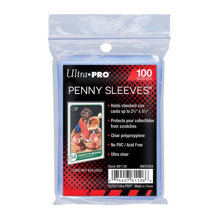 UltraPro TCG Kartenhülle Soft 100x152mm 100PK 3 UltraPro TCG Kartenhülle Soft 100x152mm 100PK 3