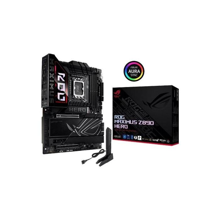 Placa Asus Rog Maximus Z890 Hero,Intel,1851,Z890,4Ddr5,Wifi 3 Placa Asus Rog Maximus Z890 Hero,Intel,1851,Z890,4Ddr5,Wifi 3