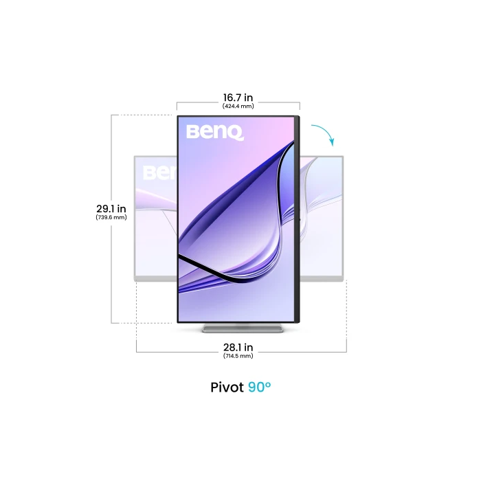 BenQ MA320UP 9H.LP9LB.QBE Monitor 31.5" 3840x2160 LED 60Hz IPS Eye-Care, USB-C 4 BenQ MA320UP 9H.LP9LB.QBE Monitor 31.5" 3840x2160 LED 60Hz IPS Eye-Care, USB-C 4