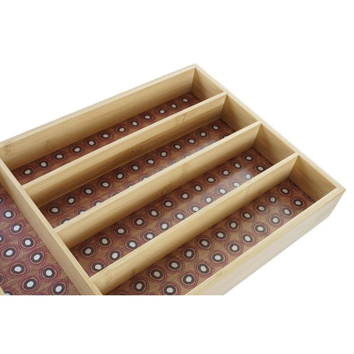 Cubertero Colonial DKD Home Decor Turquesa Granate 35.5 x 5 x 25.5 cm (2 Unidades) 1 Cubertero Colonial DKD Home Decor Turquesa Granate 35.5 x 5 x 25.5 cm (2 Unidades) 1