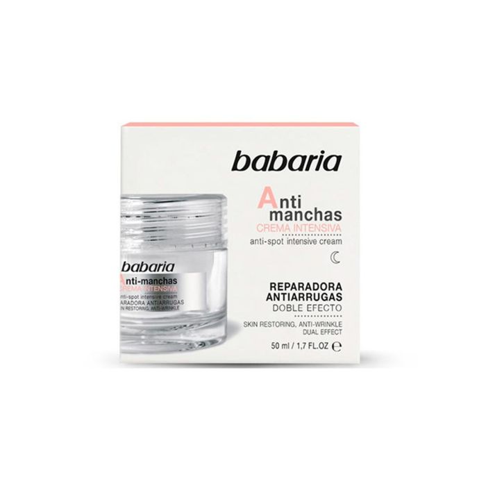 BABARIA Crema facial anti-manchas y anti-arrugas 50 ml