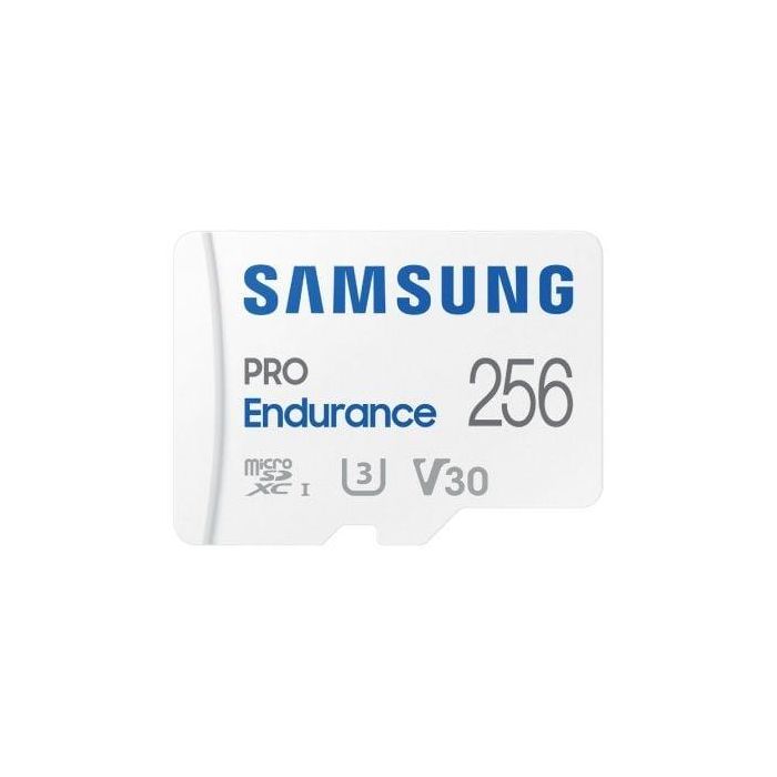 Samsung MB-MJ256KA/EU Tarjeta microSD PRO Endurance 256GB, 100/40 MB/s, U3 V30, 4K, p/ Vigilancia, CCTV y Cámara Coche, Adaptador SD 1 Samsung MB-MJ256KA/EU Tarjeta microSD PRO Endurance 256GB, 100/40 MB/s, U3 V30, 4K, p/ Vigilancia, CCTV y Cámara Coche, Adaptador SD 1
