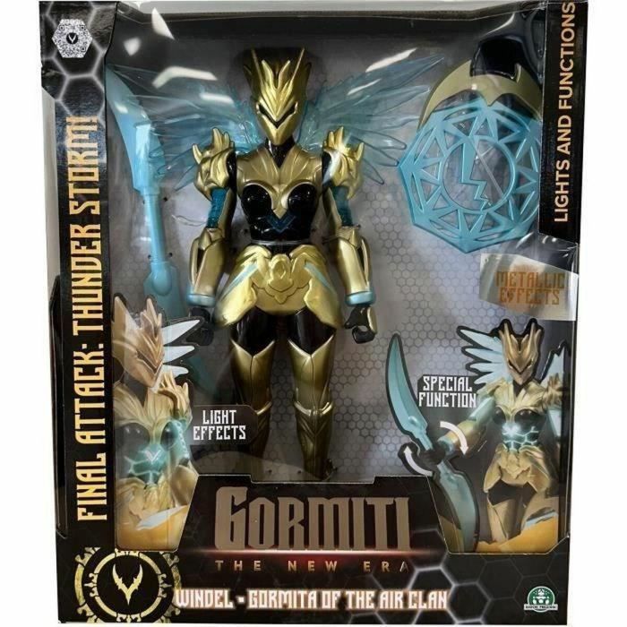 Gormiti GRV072 Figura Articulada Ataque Ligero Aéreo Windel, 27 cm - Edad 4+ años 5 Gormiti GRV072 Figura Articulada Ataque Ligero Aéreo Windel, 27 cm - Edad 4+ años 5