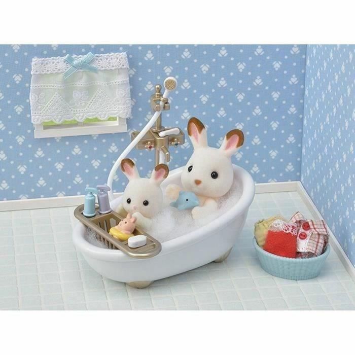 Sylvanian Families 5286 Baño Set para Amueblar el Baño Accesorios para Muñecas 2