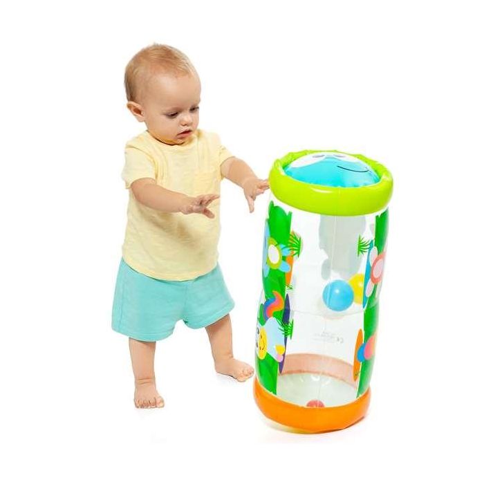 Activity roller. tubo de plastico hinchable y transparente. el bebe podrá gatear y pasar las bolitas de un lado a otro. 8 Activity roller. tubo de plastico hinchable y transparente. el bebe podrá gatear y pasar las bolitas de un lado a otro. 8