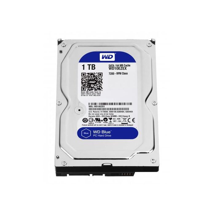 Western Digital Blue 3.5" 1000 GB Serial ATA III