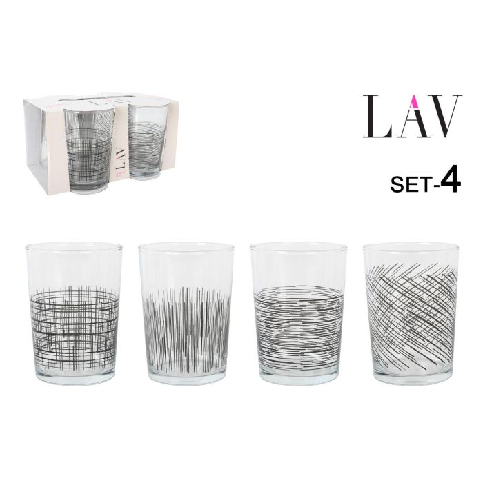 Set de 4 Vasos de Sidra Black Li 520 cc - LAV (6 Cajas) Set de 4 Vasos de Sidra Black Li 520 cc - LAV (6 Cajas)