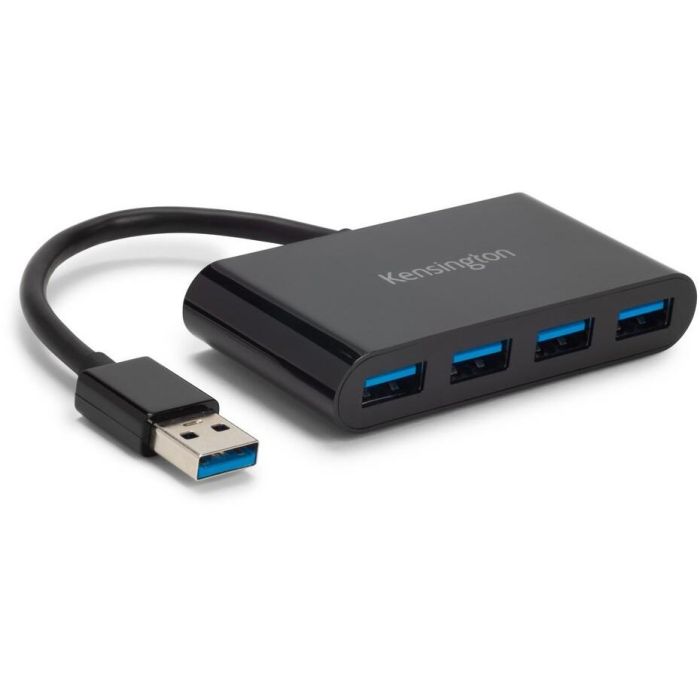 Hub USB Kensington K39121EU Negro 4 Hub USB Kensington K39121EU Negro 4