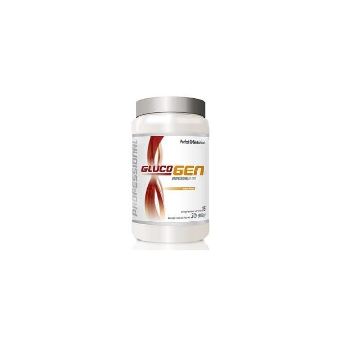 GEN PROFESSIONAL Glucogen Naranja 908g - Amilopectina y Maltodextrina para Energía y Rendimiento Deportivo